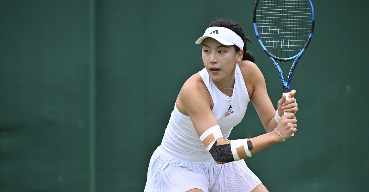 Wang Xinyu, Wimbledon 2024 Chryslene Caillaud / Panoramic