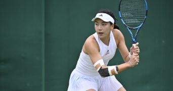 Wang Xinyu, Wimbledon 2024 Chryslene Caillaud / Panoramic