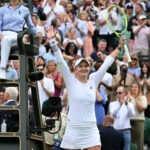 Barbora Krejcikova during Wimbledon 2024 Semi-Final