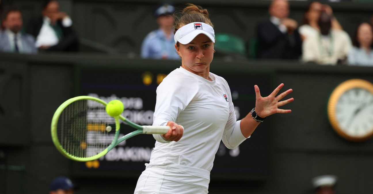 Barbora Krejcikova 2024 Wimbledon final | Action Plus / Panoramic