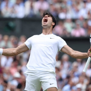 Alcaraz Wimbledon 2024 final | Antoine Couvercelle / Panoramic