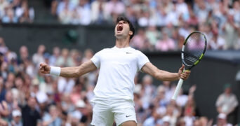 Alcaraz Wimbledon 2024 final | Antoine Couvercelle / Panoramic