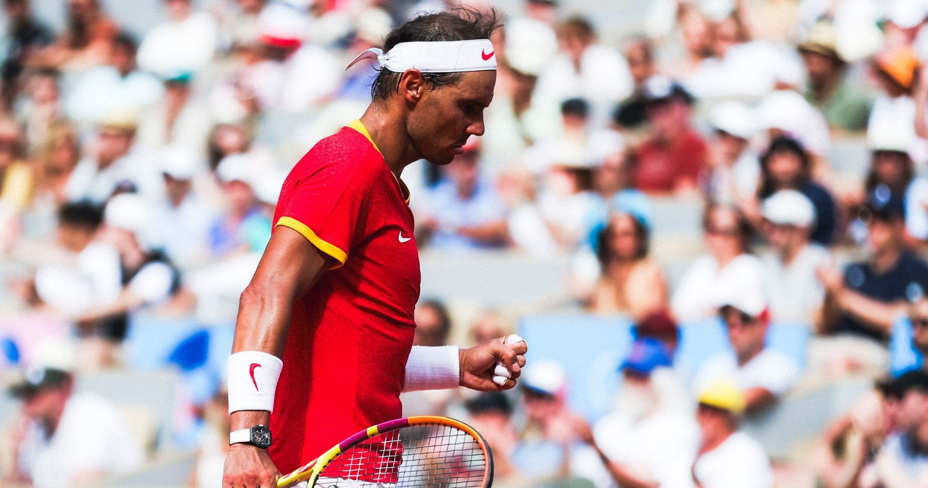 Rafael Nadal is back in training to prepare for the Laver Cup