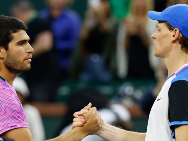 Carlos Alcaraz and Jannik Sinner, Indian Wells 2024