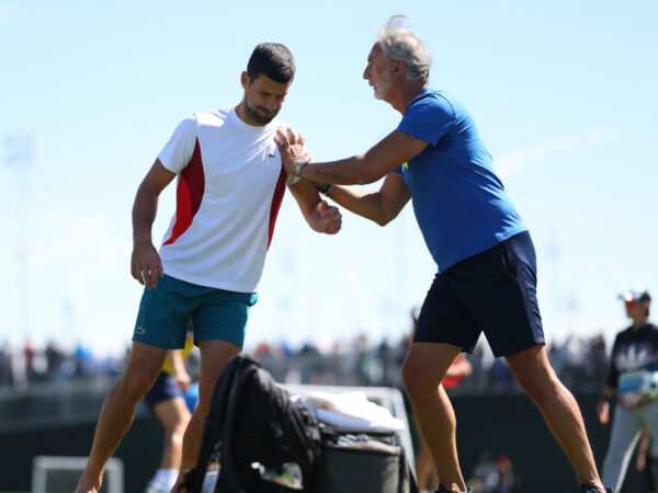 Djokovic and Panichi IW 2024