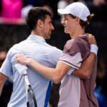 Novak Djokovic and Jannik Sinner