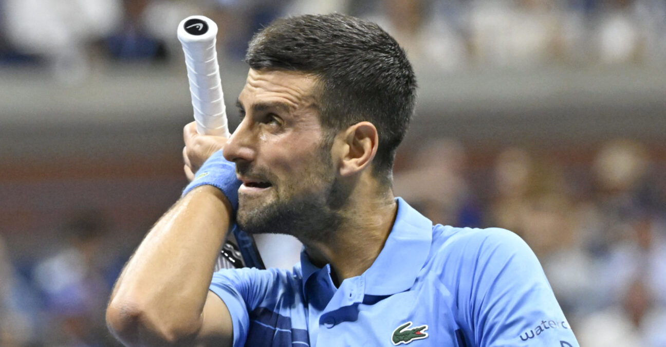 Tennis : Us Open 2024 - Novak Djokovic - Serbie || 295902_0120 ITF OPEN TENNIS sport tennis tournoi