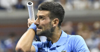 Tennis : Us Open 2024 - Novak Djokovic - Serbie || 295902_0120 ITF OPEN TENNIS sport tennis tournoi