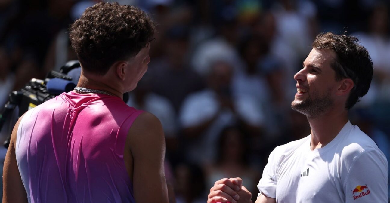 Dominic Thiem plays his final Grand Slam match against Ben Shelton at the 2024 US Open