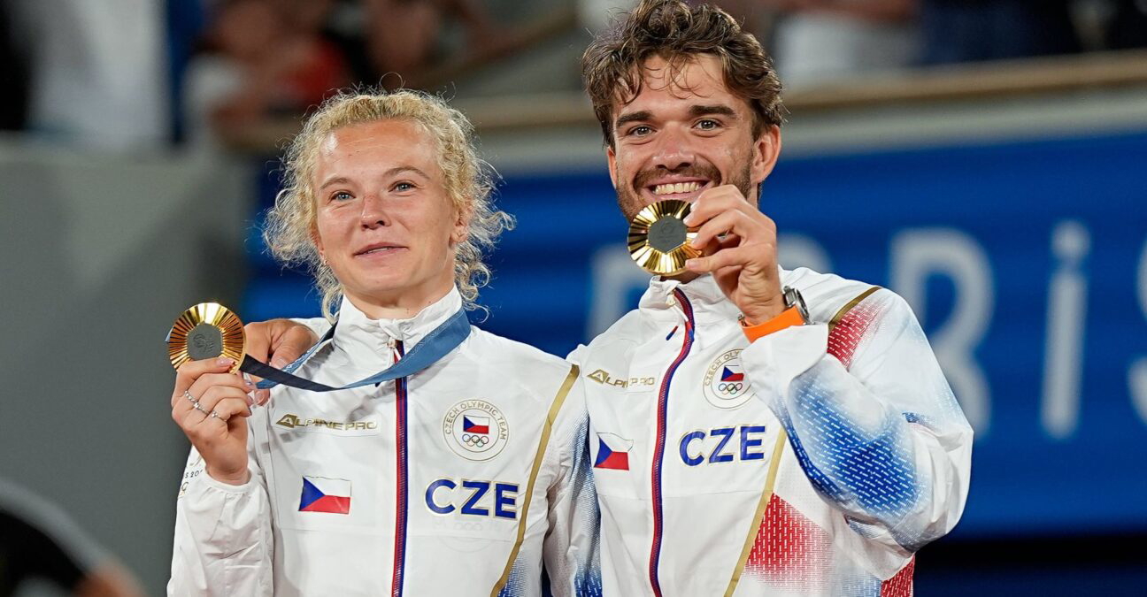 Tomas Machac and Katerina Siniakova, Olympics 2024