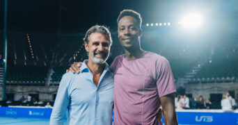 Patrick Mouratoglou and Gaël Monfils, UTS New York 2024