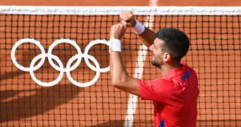 Novak Djokovic Paris 2024