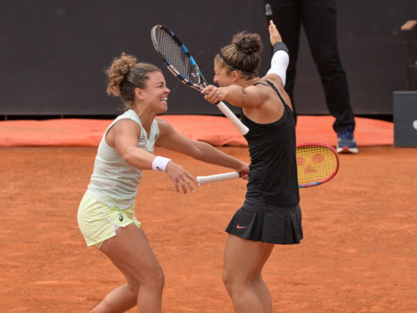 Sara Errani and Jasmine Paolini