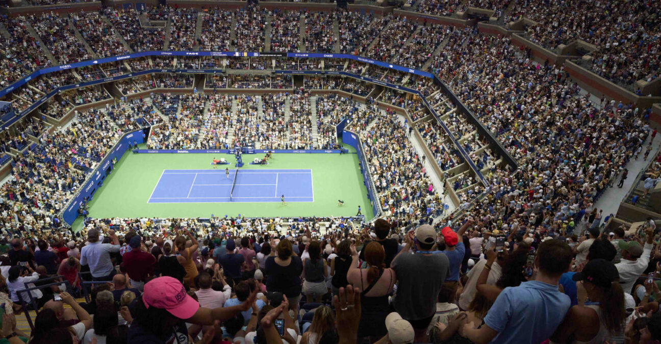 Arthur Ashe Stadium at the 2023 US Open