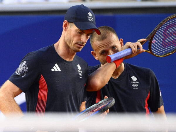 PARIS, FRANCE - JULY 30 : Evans / Murray (GBR) against Gille / Vliegen (BEL) in a tennis men's doubles second round game during the XXXIII Paris 2024 Summer Olympic Games on July 30, 2024 in Paris, France, 30/07/2024 ( JO2024 : Jeux olympiques 2024 - Paris 2024 - Paris - 30/07/2024 || 294290_0746 @gregoryvg_photography 2024 BOIC COIB ete FRANCE FRANKRIJK game games Gregory Van Gansen jeux jo olympic OLYMPICS olympiques olympische OS PARIJS paris paris2024 spelen sport Summer ZOMER