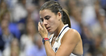 Tennis : Us Open 2024 - Emma Navarro - Hommage du central || 296403_0013 ITF OPEN TENNIS sport tennis tournoi