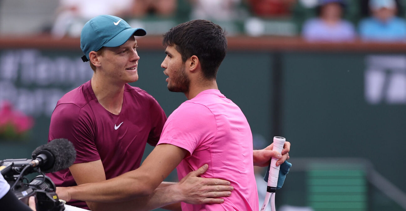 Jannik Sinner and Carlos Alcaraz, Indian Wells 2023