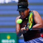 BEIJING, CHINA - SEPTEMBER 25: Naomi Osaka of Japan competes in the Women s Singles Round of 128 match against Lucia Bronzetti of Italy on day three of 2024 China Open at National Tennis Center on September 25, 2024 in Beijing, China. PUBLICATIONxNOTxINxCHN 111520245672 || 297500_0028 2024 athlete beijing CHINA CHINE COMPETITION EVENT MEHRSPORT open PEKIN premiumd quer RACE Singles sport sports tennis Tournament Women x0x