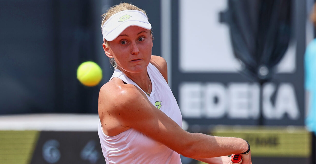 July 24, 2023, Hamburg, Hamburg, Germany: POLINA KUDERMETOVA in action during the HAMBURG EUROPEAN OPEN - Hamburg - Womens Tennis, WTA250 || 273399_0019 1st 2nd ball Clay court day europe Germany hamburg ladies match of Outdoor PRESS QUALIFYING Singles sports tenis tennis the Tournament Turnier WINNER WOMENS WTA WTA250 zagency zcontractphotographer zlast24 zselect zsports ZTENNIS Zuma ZUMAPRESS.com zwire