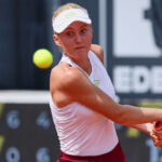 July 24, 2023, Hamburg, Hamburg, Germany: POLINA KUDERMETOVA in action during the HAMBURG EUROPEAN OPEN - Hamburg - Womens Tennis, WTA250 || 273399_0019 1st 2nd ball Clay court day europe Germany hamburg ladies match of Outdoor PRESS QUALIFYING Singles sports tenis tennis the Tournament Turnier WINNER WOMENS WTA WTA250 zagency zcontractphotographer zlast24 zselect zsports ZTENNIS Zuma ZUMAPRESS.com zwire