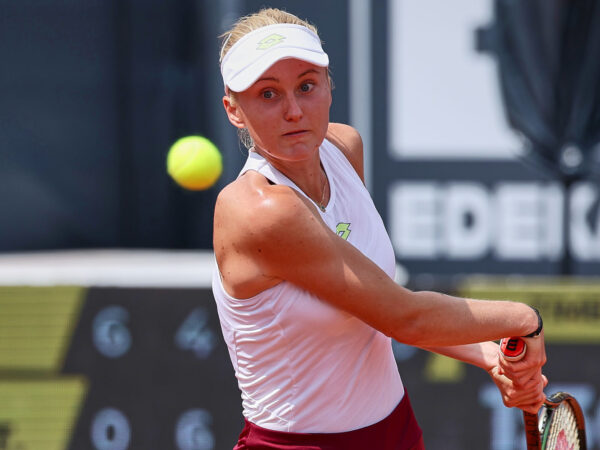 July 24, 2023, Hamburg, Hamburg, Germany: POLINA KUDERMETOVA in action during the HAMBURG EUROPEAN OPEN - Hamburg - Womens Tennis, WTA250 || 273399_0019 1st 2nd ball Clay court day europe Germany hamburg ladies match of Outdoor PRESS QUALIFYING Singles sports tenis tennis the Tournament Turnier WINNER WOMENS WTA WTA250 zagency zcontractphotographer zlast24 zselect zsports ZTENNIS Zuma ZUMAPRESS.com zwire