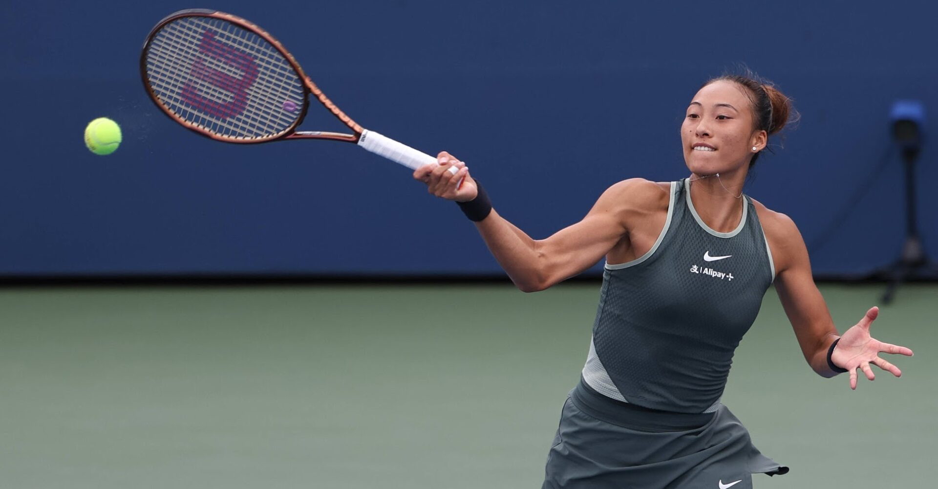 US Open Zheng beats Vekic to reach QFs Tennis Majors