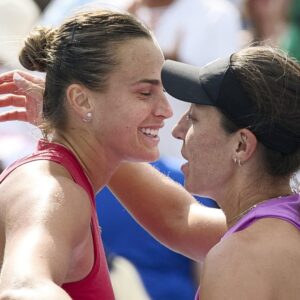 Aryna Sabalenka and Jessica Pegula