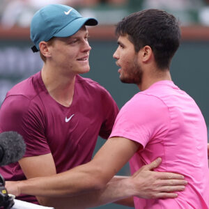 Carlos Alcaraz defeated Jannik Sinner at the BNP Paribas Open at Indian Wells || 260588_0129