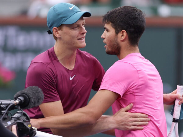 Carlos Alcaraz defeated Jannik Sinner at the BNP Paribas Open at Indian Wells || 260588_0129