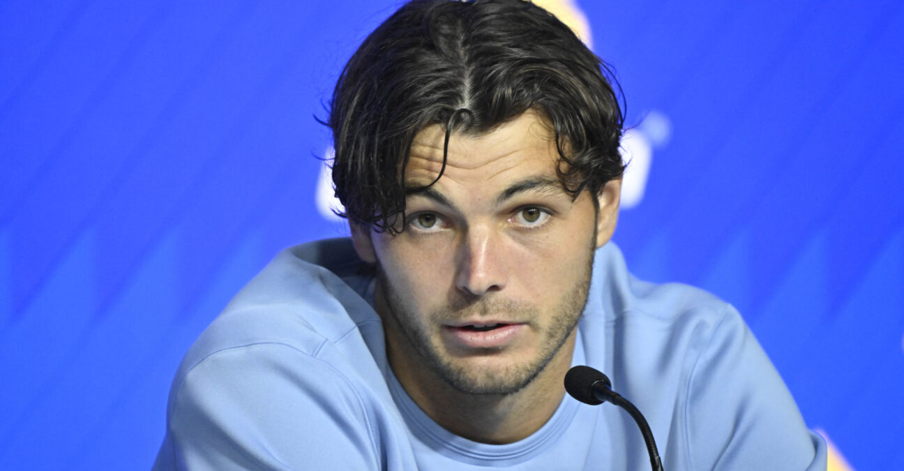 Tennis : Us Open 2024 - Taylor Fritz - USA - Press conference || 296310_0550 ITF OPEN TENNIS sport tennis tournoi