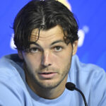 Tennis : Us Open 2024 - Taylor Fritz - USA - Press conference || 296310_0550 ITF OPEN TENNIS sport tennis tournoi