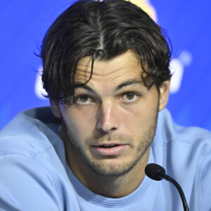 Tennis : Us Open 2024 - Taylor Fritz - USA - Press conference || 296310_0550 ITF OPEN TENNIS sport tennis tournoi