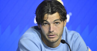 Tennis : Us Open 2024 - Taylor Fritz - USA - Press conference || 296310_0550 ITF OPEN TENNIS sport tennis tournoi