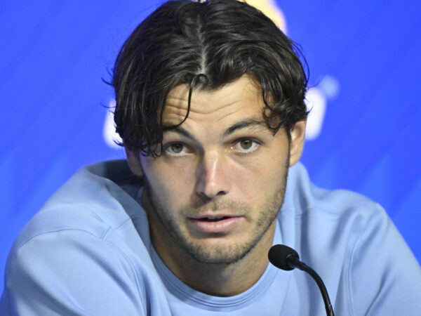 Tennis : Us Open 2024 - Taylor Fritz - USA - Press conference || 296310_0550 ITF OPEN TENNIS sport tennis tournoi