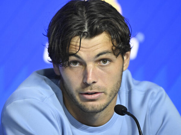 Tennis : Us Open 2024 - Taylor Fritz - USA - Press conference || 296310_0550 ITF OPEN TENNIS sport tennis tournoi