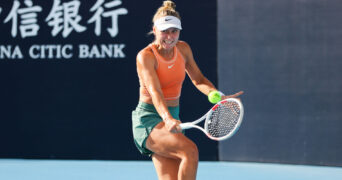 BEIJING, CHINA - SEPTEMBER 25: Yuliia Starodubtseva of Ukraine competes in the Women s Singles Round of 128 match against Laura Siegemund of Germany on day three of 2024 China Open at National Tennis Center on September 25, 2024 in Beijing, China. PUBLICATIONxNOTxINxCHN 111520141071 || 297500_0009 2024 athlete beijing CHINA CHINE COMPETITION EVENT MEHRSPORT open PEKIN premiumd quer RACE Singles sport sports tennis Tournament Women x0x