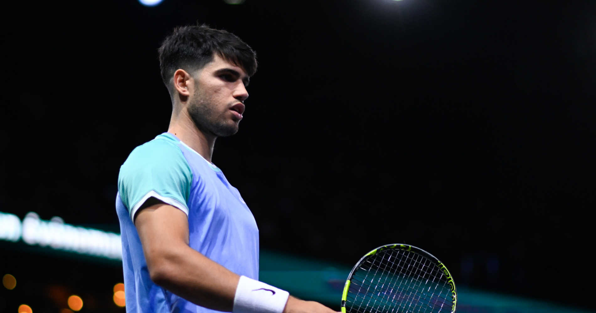 Alcaraz at the Rolex Paris Masters “I’m motivated to win this