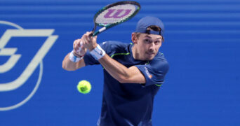 VIENNA,AUSTRIA,24.OCT.24 - TENNIS - ATP World Tour, Erste Bank Open. Image shows Alex de Minaur (AUS). || 299247_0134