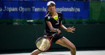 Aoi Ito (JPN), OCTOBER 13, 2024 - Tennis : Singles Qualifying Match at Morita Tennis Center Utsubo during Kinoshita Group Japan Open Tennis Championships 2024 in Osaka, Japan. || 298678_0022