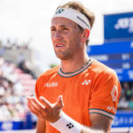 July 17, 2024, Bastad Sweden: 240717 Casper Ruud of Norway looks dejected and during day 3 of the Nordea Open on July 17, 2024 in Bastad. .COP 273 / NO0287.tennis atp 250 nordea open bbeng depp || 293625_0016 PRESS zagency zlast24 zselect zsports Zuma ZUMAPRESS.com zworld