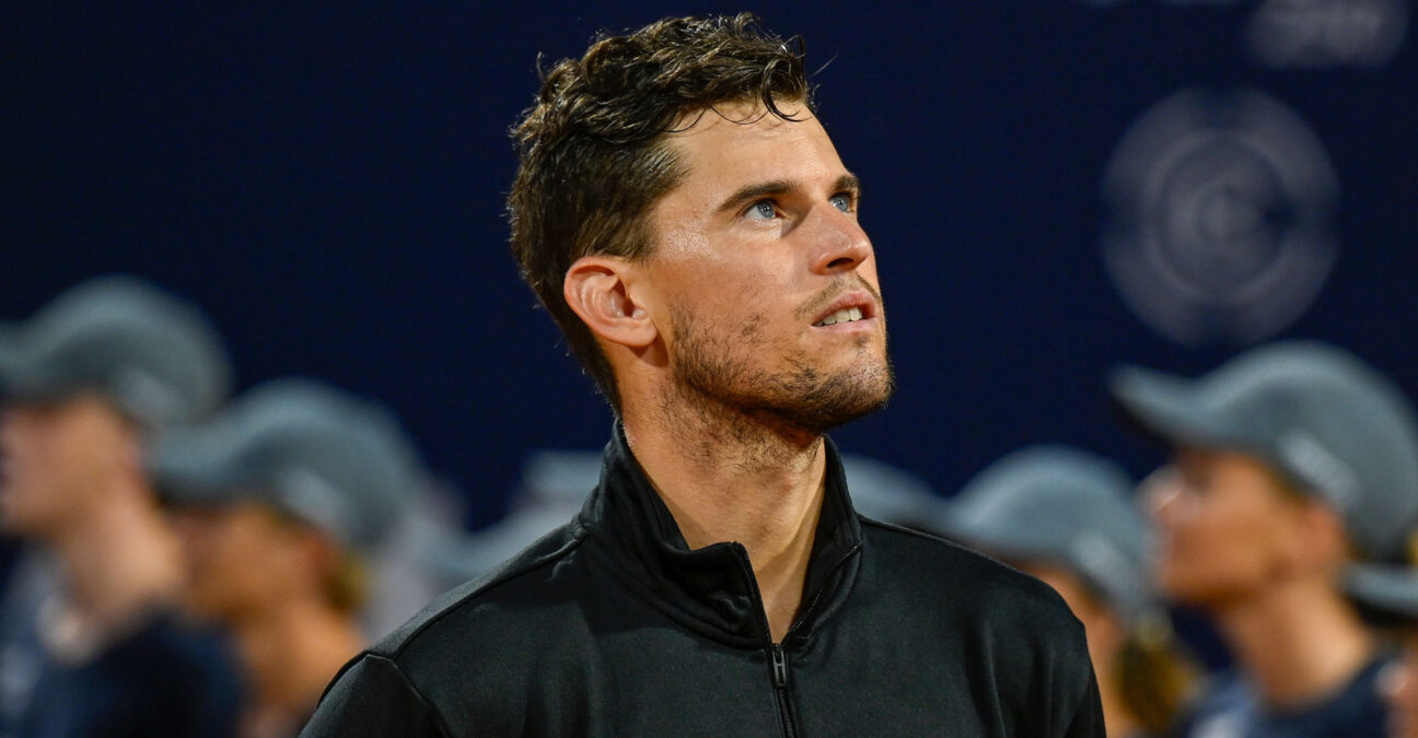 KITZBUEHEL,AUSTRIA,23.JUL.24 - TENNIS - ATP World Tour, Generali Open. Image shows Dominic Thiem (AUT). || 293845_0503