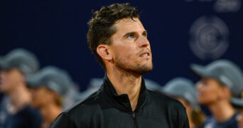 KITZBUEHEL,AUSTRIA,23.JUL.24 - TENNIS - ATP World Tour, Generali Open. Image shows Dominic Thiem (AUT). || 293845_0503