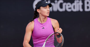 July 25, 2024, Iasi, Iasi, Romania: Elina Avanesyan celebrate the win during the UNICREDIT IASI OPEN Iasi, Romanias - Womens Tennis, WTA250 TENNIS : NICREDIT IASI OPEN - WTA250 - 25/07/2024 || 294022_0038 all ball Ballsport center Clay court Damen Elina europa europe FINAL ladies PRESS ROMANIA semi Singles sports tennis TOUR Tournament Turnier Women WOMENS WTA WTA250 zagency zcontractphotographer zlast24 zselect zsports ZTENNIS Zuma ZUMAPRESS.com zwire