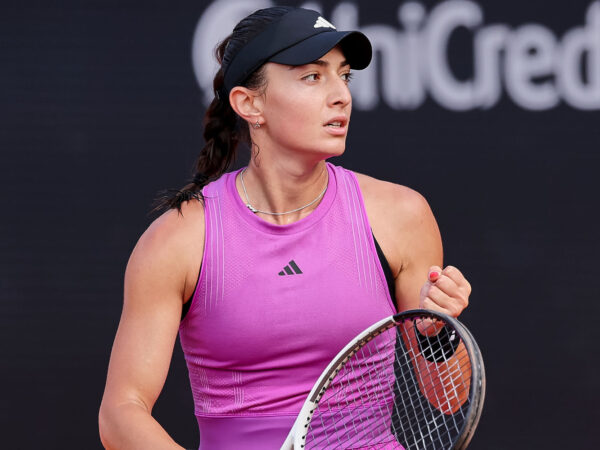 July 25, 2024, Iasi, Iasi, Romania: Elina Avanesyan celebrate the win during the UNICREDIT IASI OPEN Iasi, Romanias - Womens Tennis, WTA250 TENNIS : NICREDIT IASI OPEN - WTA250 - 25/07/2024 || 294022_0038 all ball Ballsport center Clay court Damen Elina europa europe FINAL ladies PRESS ROMANIA semi Singles sports tennis TOUR Tournament Turnier Women WOMENS WTA WTA250 zagency zcontractphotographer zlast24 zselect zsports ZTENNIS Zuma ZUMAPRESS.com zwire