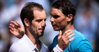 Richard Gasquet and Rafael Nadal