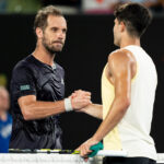 Richard Gasquet (FRA) Carlos Alcaraz (ESP) || 283211_0043 2024 aus open australian open tennis