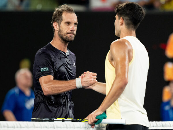 Richard Gasquet (FRA) Carlos Alcaraz (ESP) || 283211_0043 2024 aus open australian open tennis