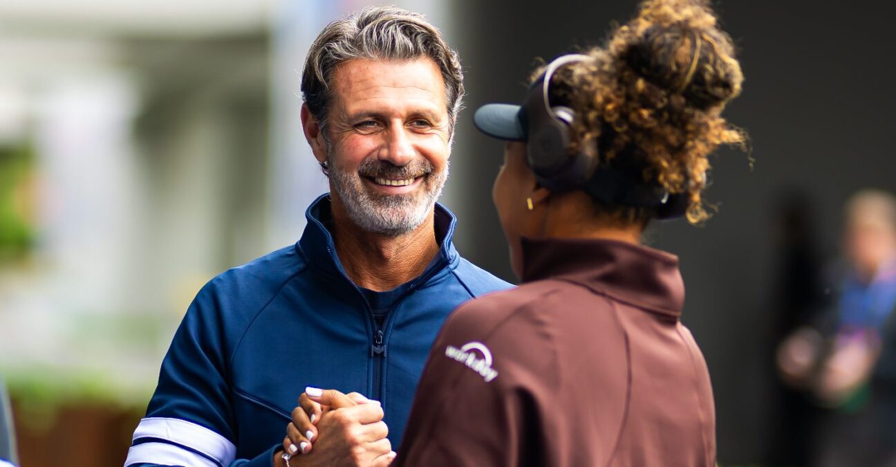 Patrick Mouratoglou and Naomi Osaka, Beijing 2024