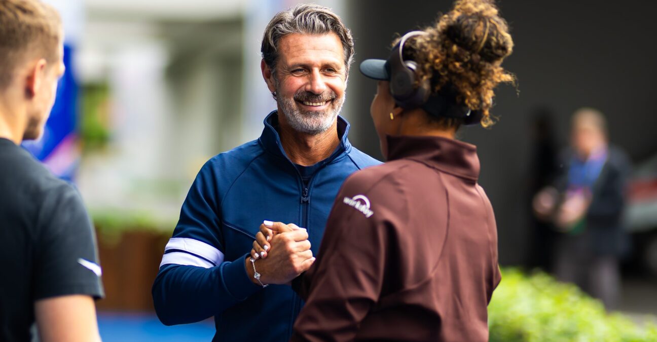 Patrick Mouratoglou and Naomi Osaka, Beijing 2024