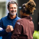 Patrick Mouratoglou and Naomi Osaka, Beijing 2024